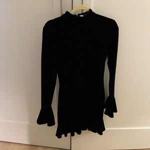 Revolve lovers and friends S dress black